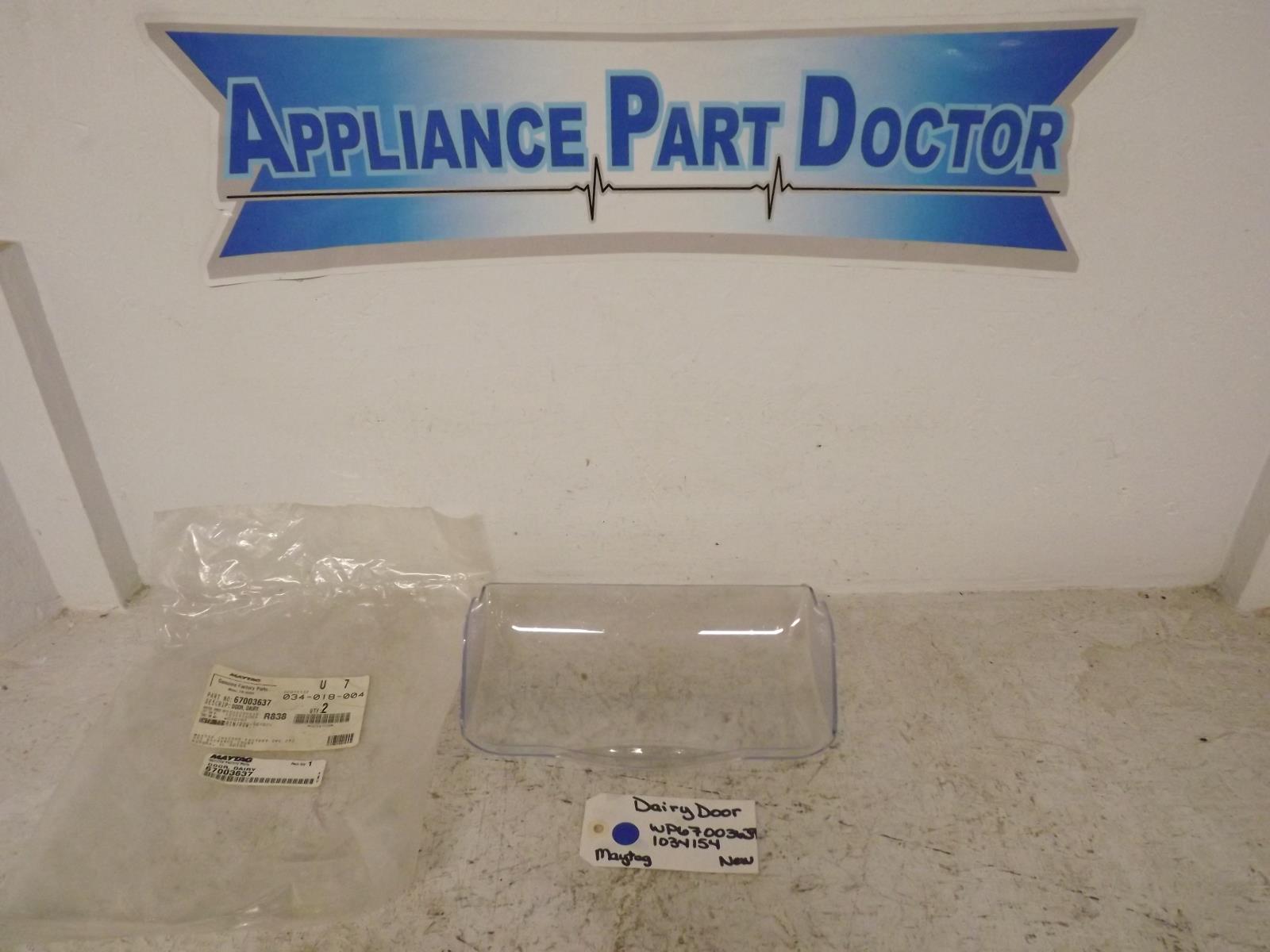 Maytag Refrigerator WP67003637  1034154  Dairy Door New Maytag Refrigerator WP67003637  1034154  Dairy Door New